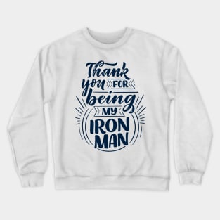 Father's Day Gift - Thank You Crewneck Sweatshirt